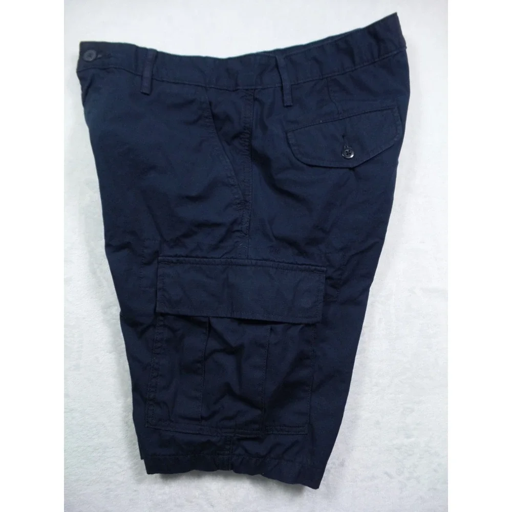 Levis‎ Shorts Mens Size 29 Blue Ripstop Canvas Cargo Pockets High Rise Outdoor